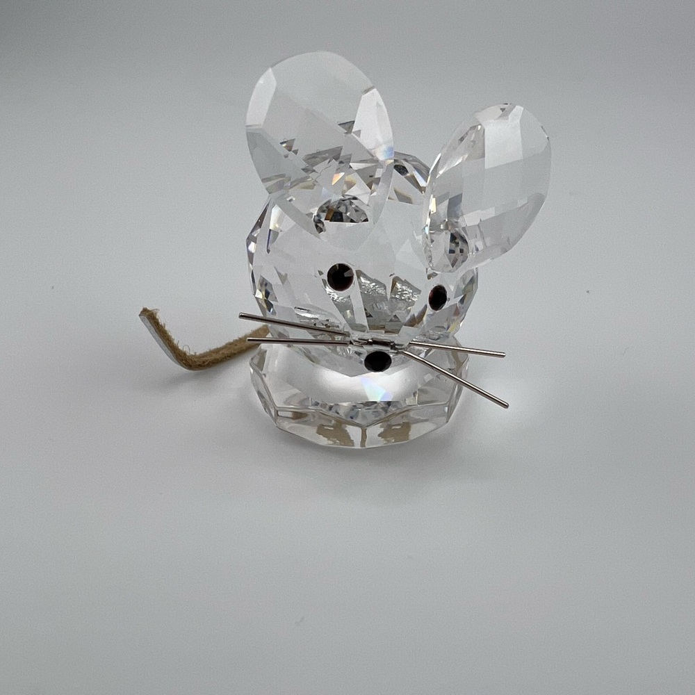 Swarovski crystal replica mouse